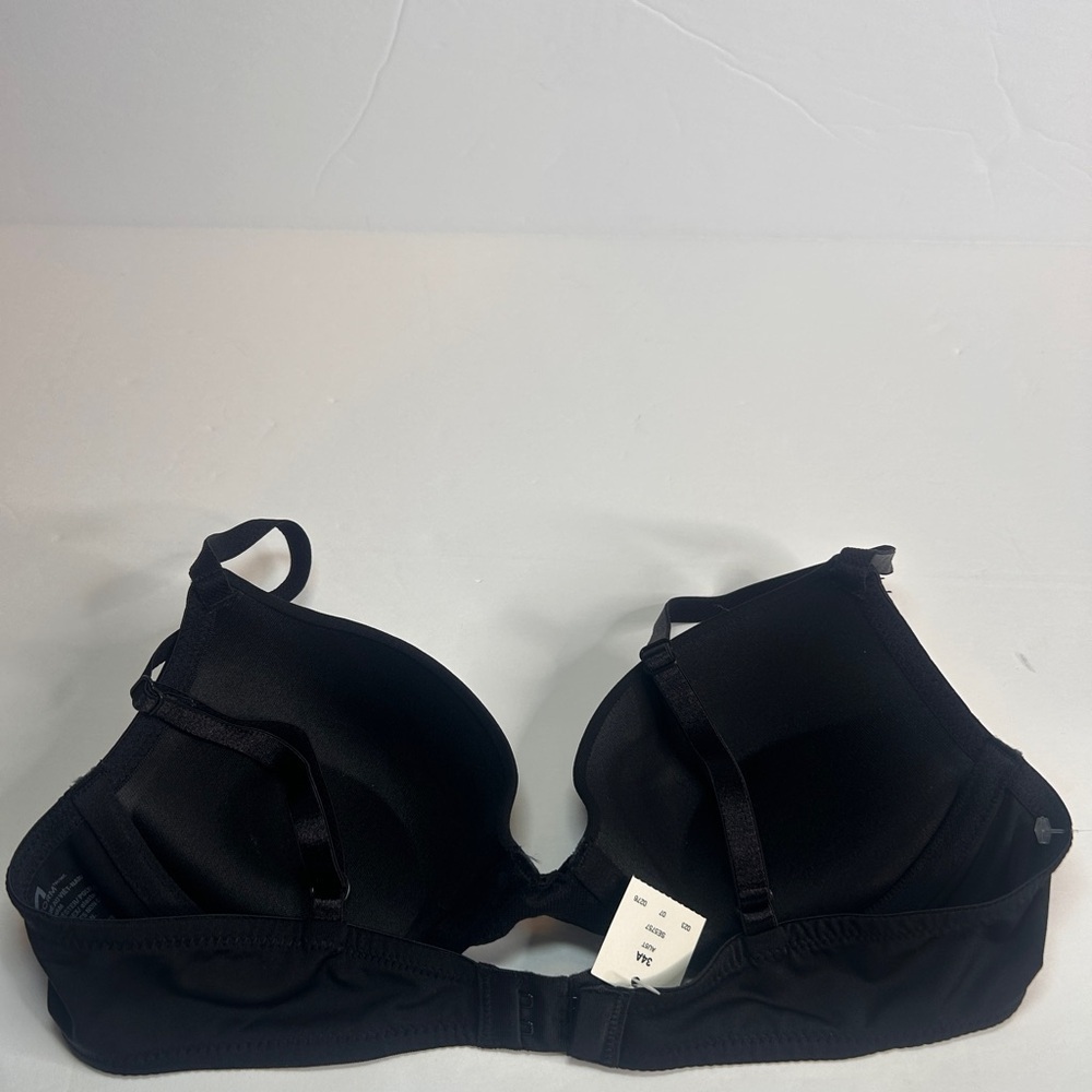 Maidenform Black Bra , Padded, Push Up , 34A - Picture 4 of 5